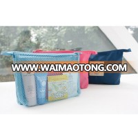 Zipper muti-funtional custom washable cosmetic storage bag