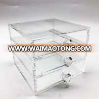 organizer cosmetic acrylic acrylic cosmetic drawer box display