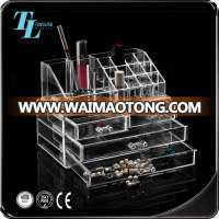 Top supplier custom plastic clear acrylic cosmetic beauty makeup organizer